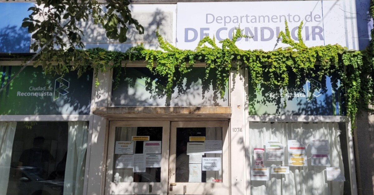 Reconquista: Informan que no hay sistema para hacer la licencia de conducir