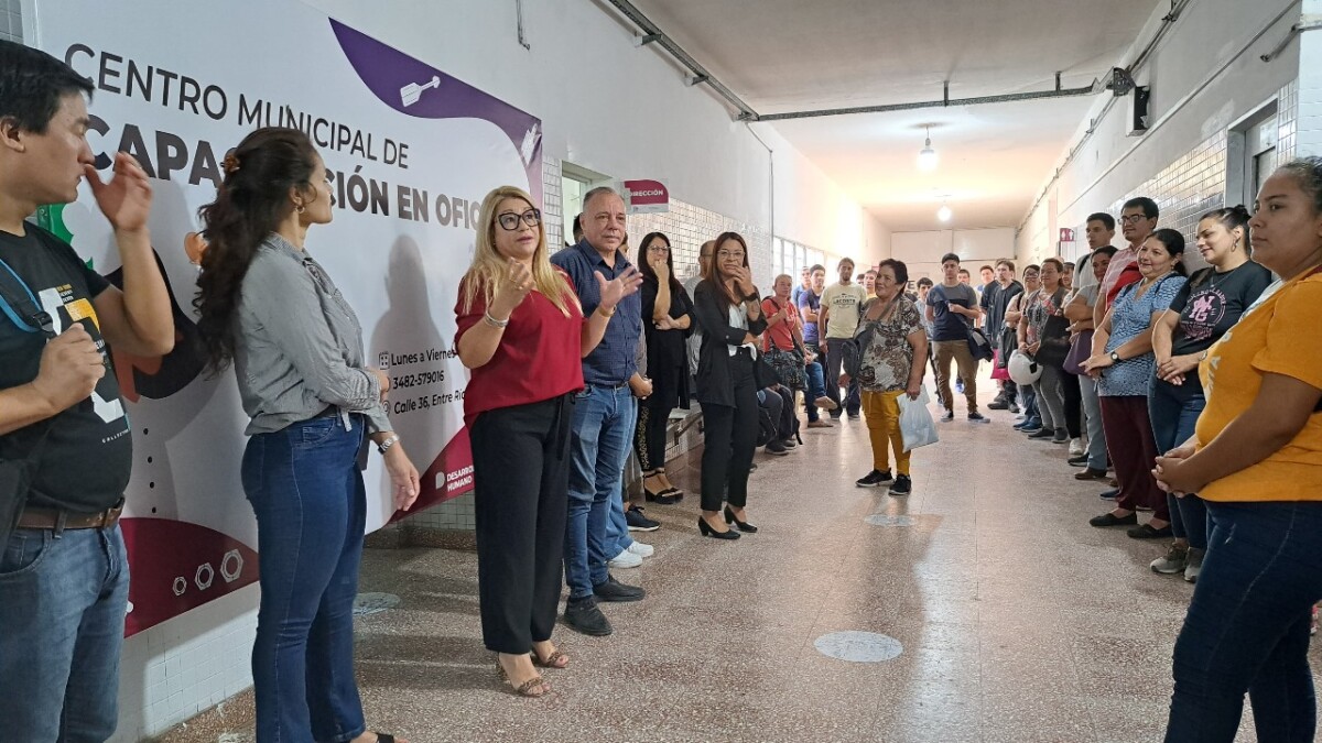 Reconquista: comenzaron las clases en el Centro de Capacitación en Oficios