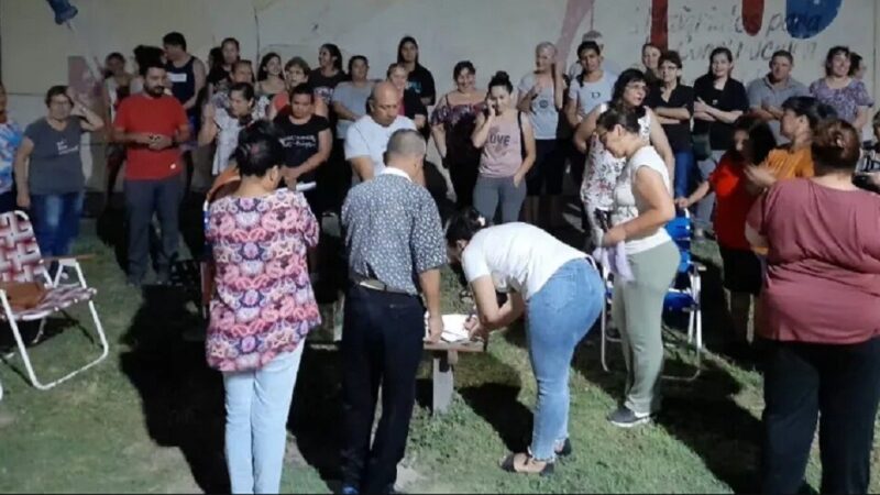 Fortín Olmos: movilización para reclamar mejor servicio a la EPE