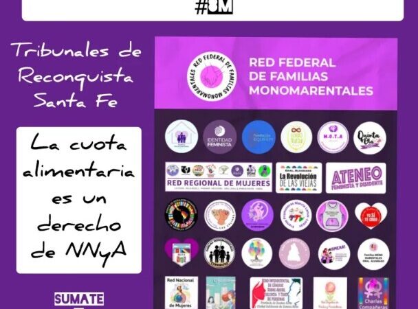 Por primera vez, se exhibe un Tendedero de Deudores Alimentarios en Reconquista