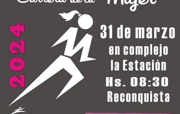 El domingo 31 de marzo se llevará a cabo la “Carrera de la Mujer”