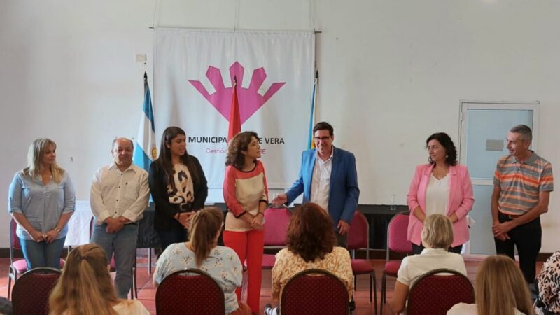 Vera: El ministro Goity se reunió con supervisores y directores