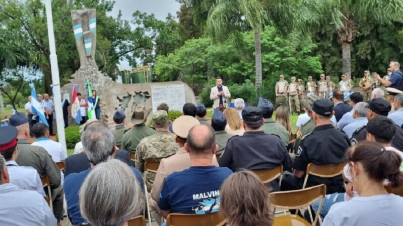 Braidot: “Todos juntos en la construcción de la memoria de Malvinas”