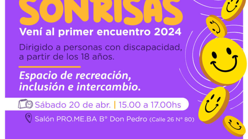 “Creando sonrisas” inicia sus actividades este sábado en Avellaneda