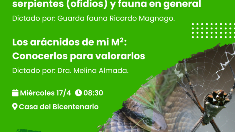 Jornada educativa: Identificación y prevención de serpientes y arácnidos