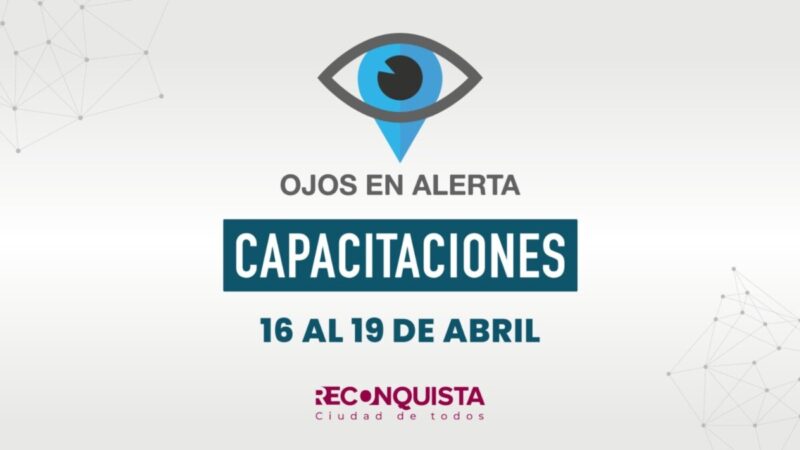 Continúan las Capacitaciones en los barrios sobre “Ojos en Alerta”