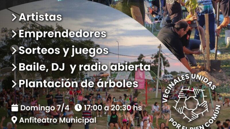 Reconquista: convocan a un Festival Solidario en el Anfiteatro Municipal