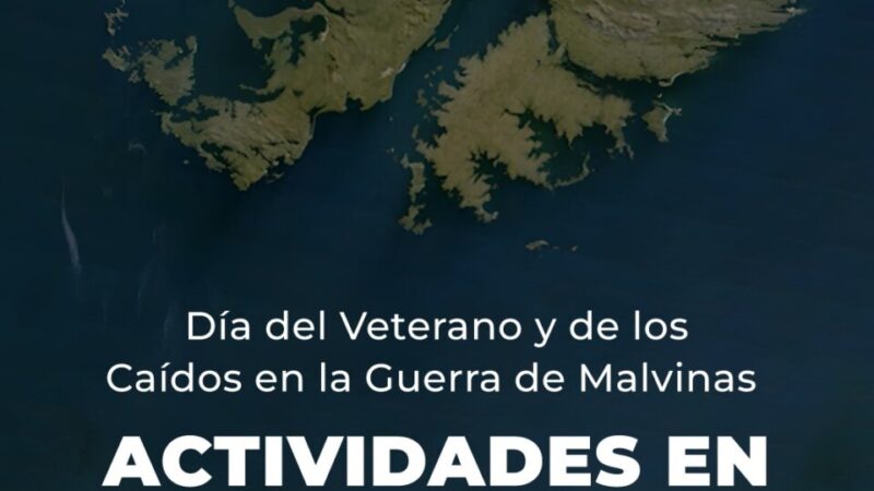 Actividades por el Día del Veterano y Caídos en Guerra de Malvinas