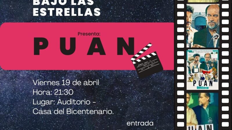 Reconquista: reprograman el ciclo de Cine bajo las estrellas