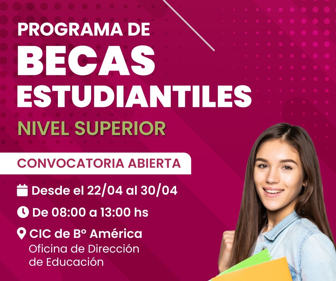 Reconquista reabre la convocatoria para las Becas Estudiantiles