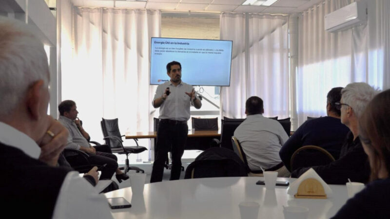 Puccini: “Trabajamos para mejorar la competitividad y fomentar el ahorro energético”