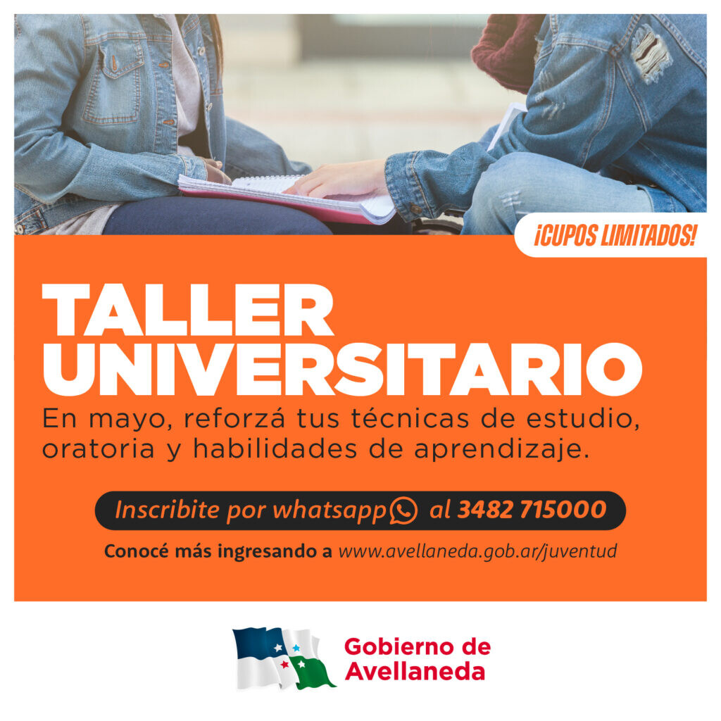 Taller Universitario para reforzar técnicas de estudio para el aprendizaje