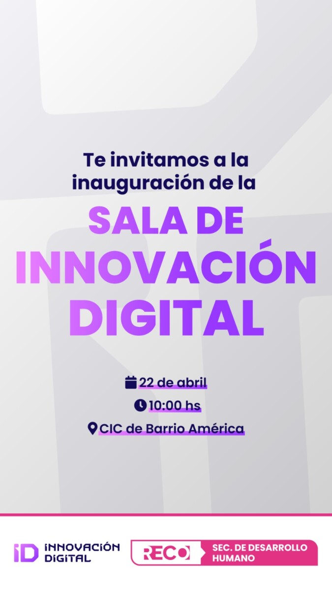 Reconquista: inauguran nueva sala de innovación