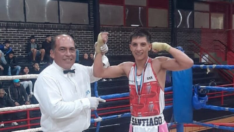 El púgil, Santiago Aquino se consagró Campeón Interprovincial