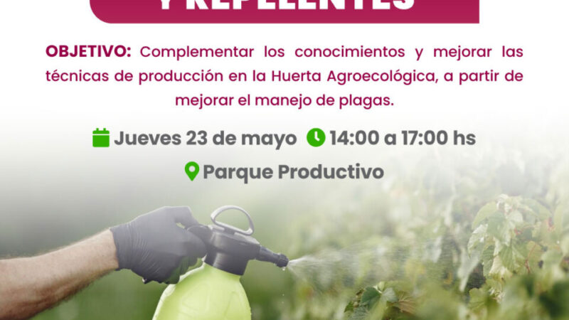 Nuevos talleres de bioinsumos en Reconquista ¿Cómo participo?
