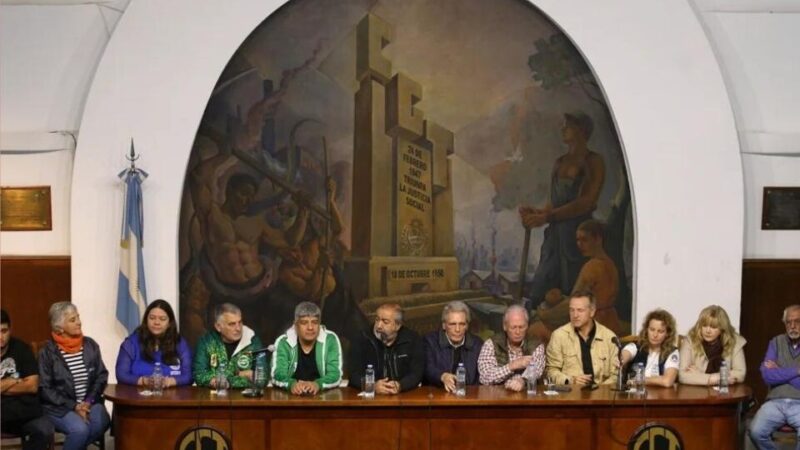 La CGT ratificó el paro nacional del 9 de mayo