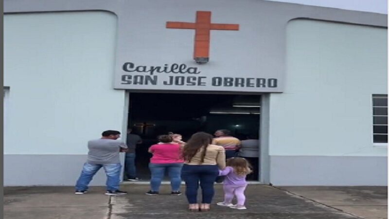 Fiesta patronal en honor a San José Obrero en Avellaneda Oeste