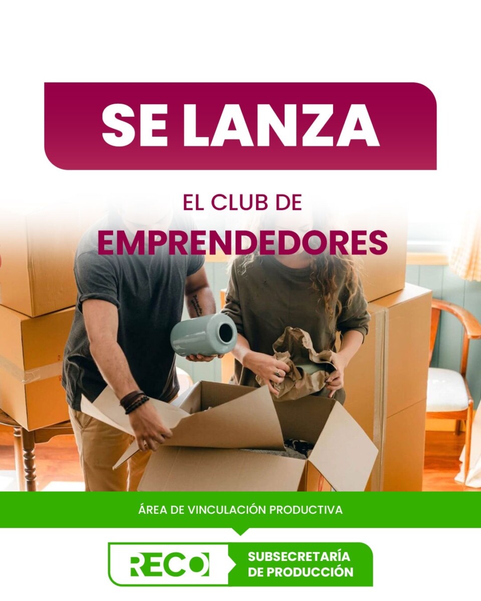 Reconquista: Presentan Club de Emprendedores para impulsar el desarrollo