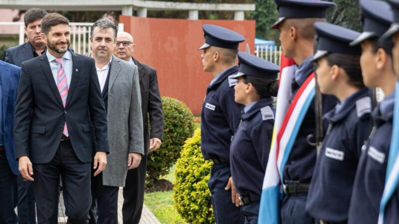 Pullaro: “Vamos a trabajar para tener una Policía moderna que combata el delito”