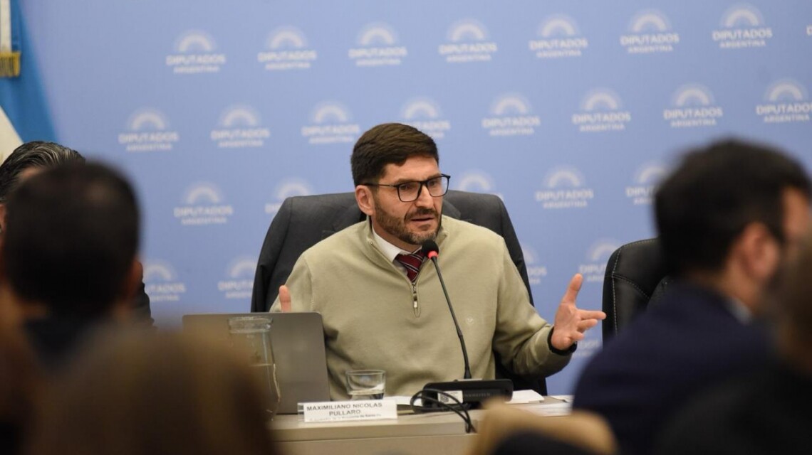 Pullaro respaldó en el Congreso Nacional el proyecto de Ley Anti Mafias