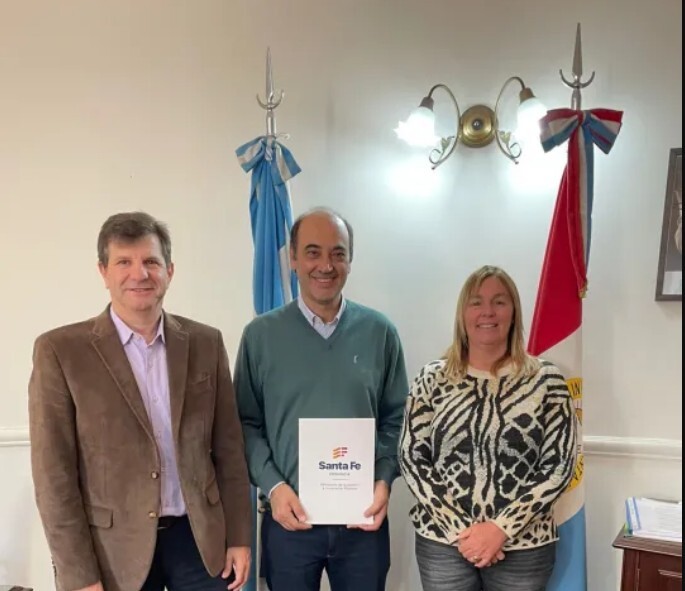 Villa Ocampo, Romang y Guadalupe realizaron gestiones en Santa Fe