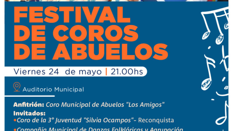 La alegría del Festival de Coros de abuelos y abuelas llega al Auditorio Municipal