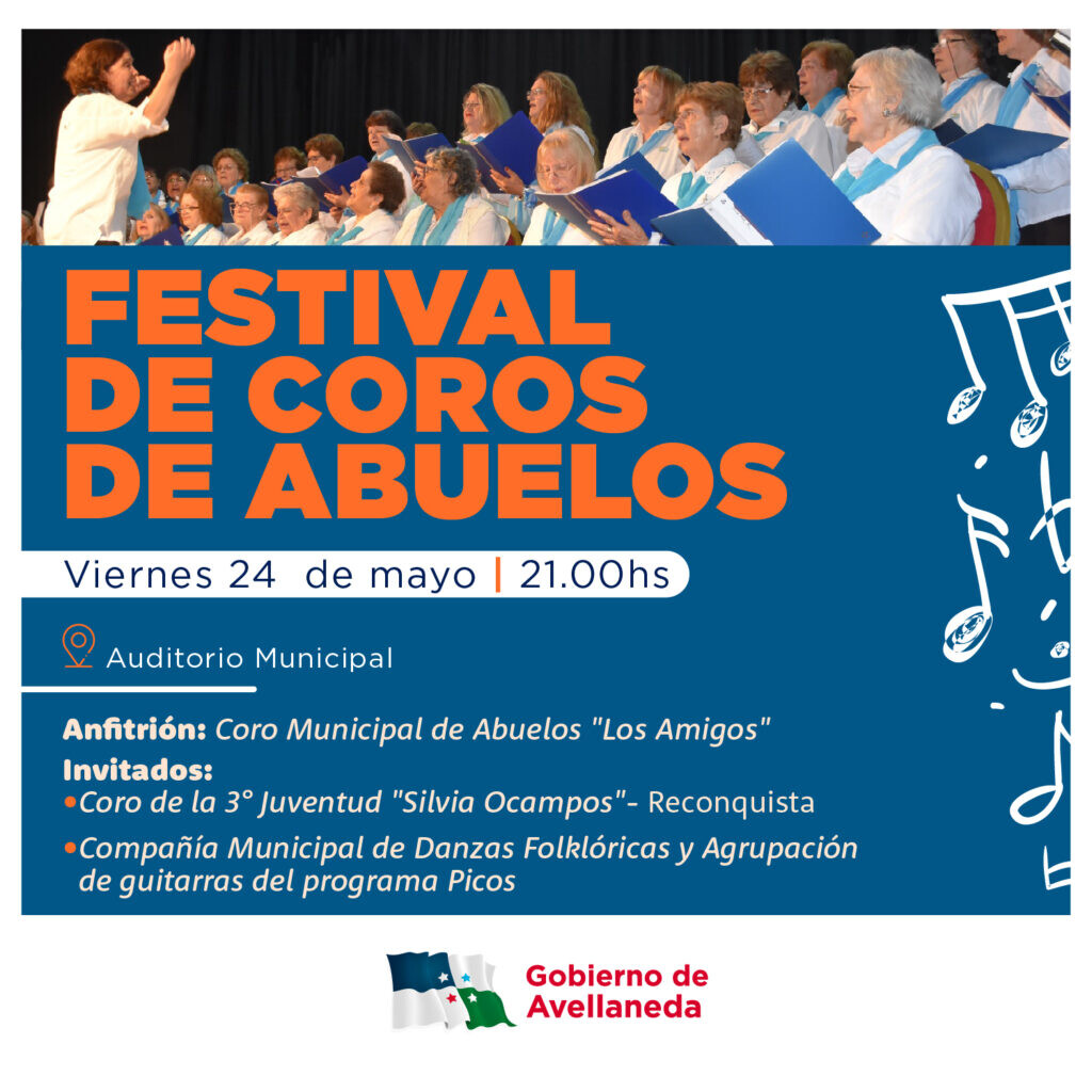 La alegría del Festival de Coros de abuelos y abuelas llega al Auditorio Municipal