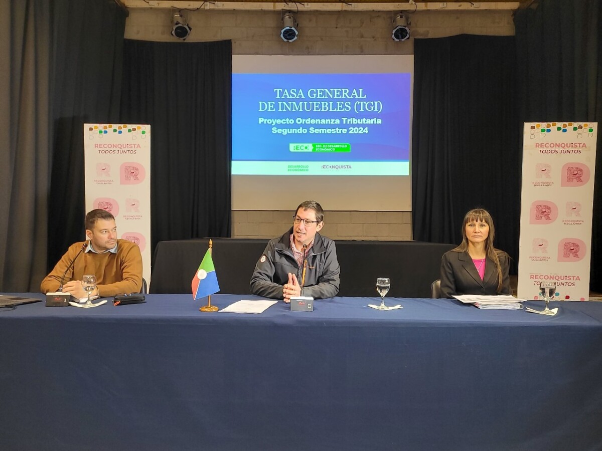 Reconquista sigue beneficiando a los vecinos que cumplen bajando sus impuestos