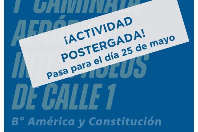 Suspenden la Caminata Inter paseos ¿Cuándo se hace?