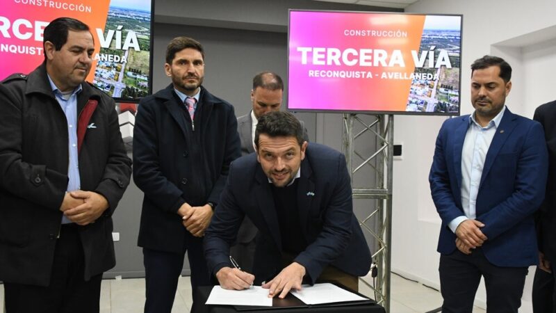 Pullaro licita la “Tercera Vía” entre Reconquista y Avellaneda. Todos los detalles en DMH TV
