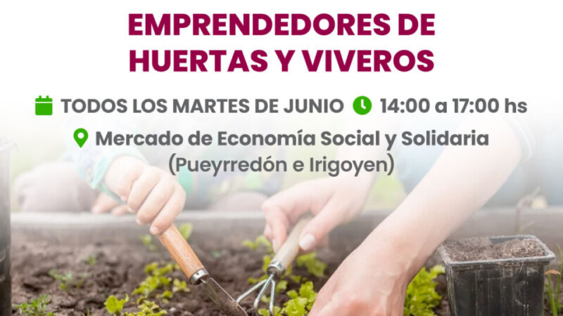 Taller de costos para emprendedores de huertas y viveros en Reconquista