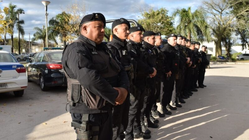 Vera: gran despliegue policial para    megaoperativo de alta visibilidad