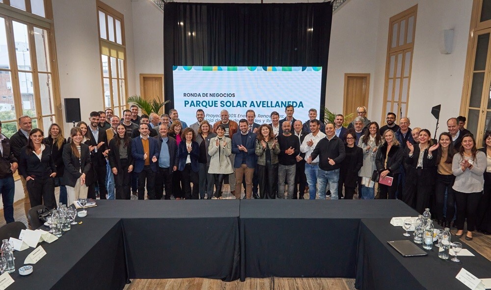 Avellaneda: ronda de negocios para concretar el Parque fotovoltaico