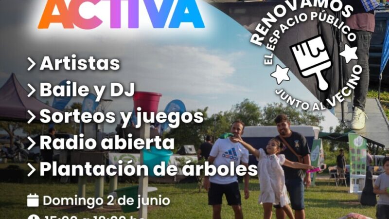 Reco Activa llega a Barrio Virgen de Luján