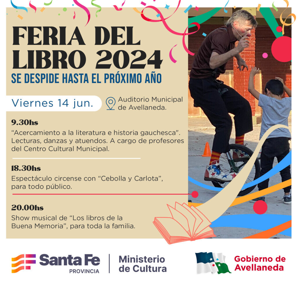 La Feria del libro de Avellaneda se despide hasta el próximo año