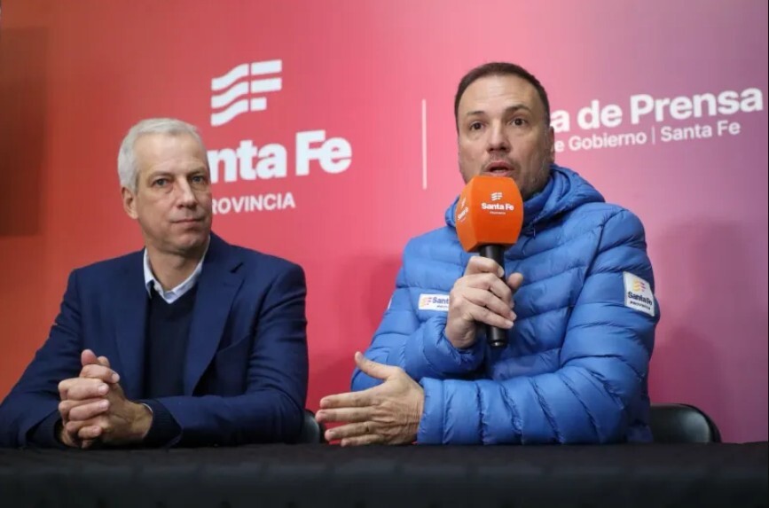 Obras en Santa Fe: Enrico junto a Scarpin, brindaron detalles del acuerdo con Nación