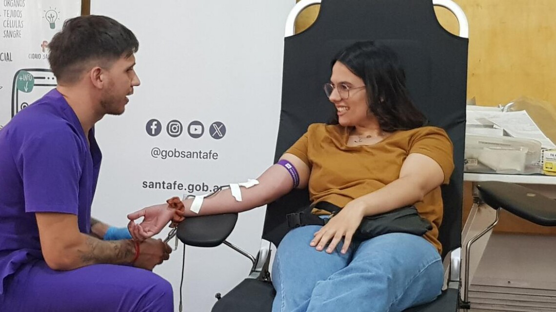Con colectas, Provincia conmemora el Día del Donante de Sangre