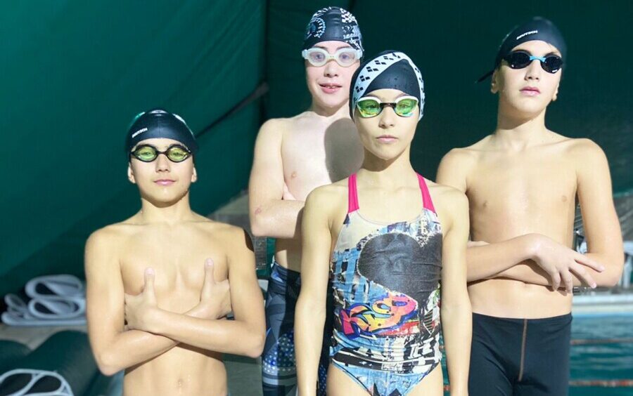 Nadadores del Reconquista Tenis Club en el Campeonato Nacional