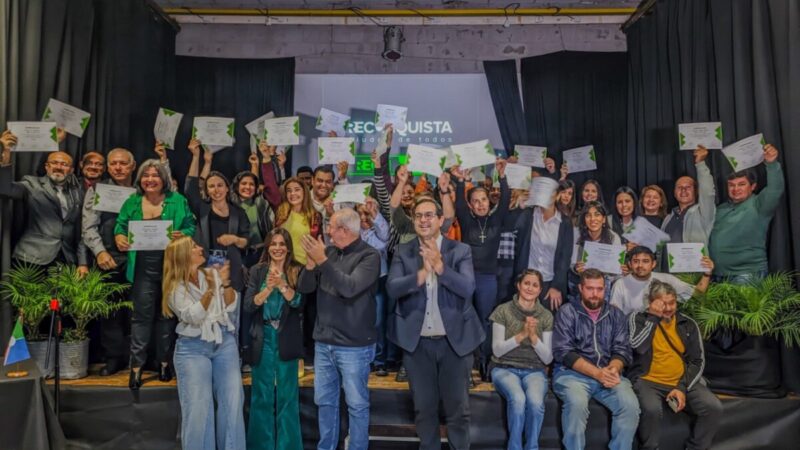 Reconquista: entregaron certificados a los egresados del Curso de Guías locales