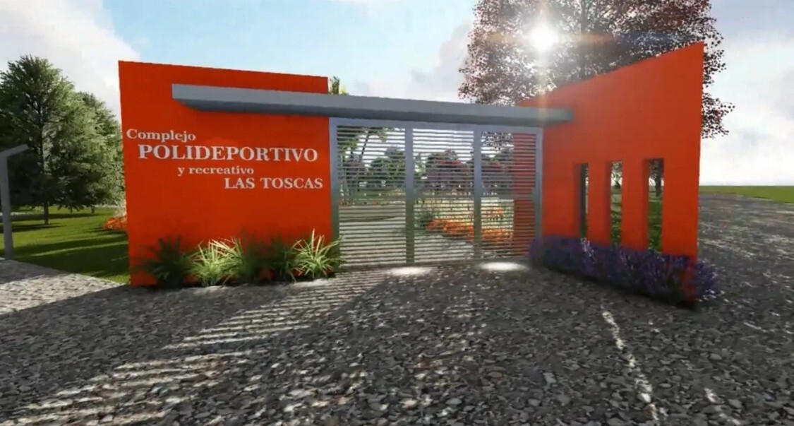 Cómo será el Polideportivo que se construirá en Las Toscas