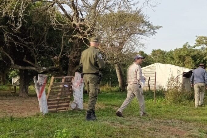 Operativo en la Isla La Fuente de Reconquista