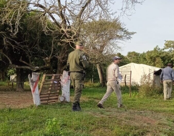 Operativo en la Isla La Fuente de Reconquista