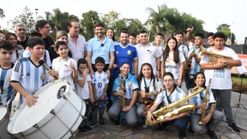 La Copa del mundo en Avellaneda: vecinos revivieron la energía de la celeste y blanca