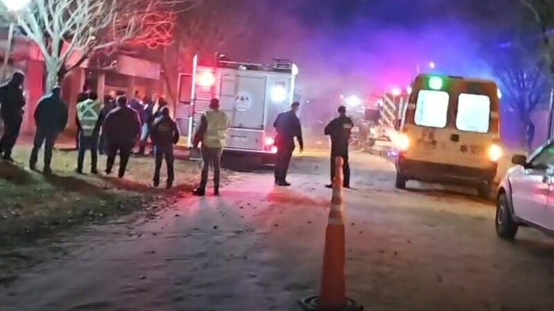 Incendio en Barrio América de Reconquista ¿Cuál fue el motivo?