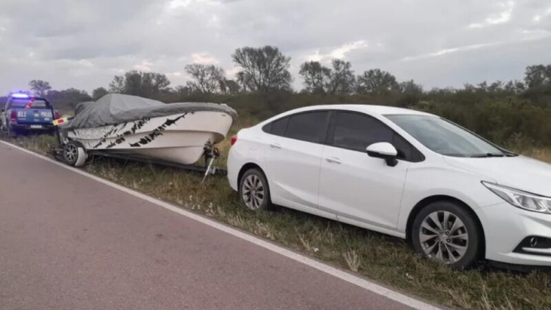 Despistó cuando circulaba por la Ruta 98 ¿Cuál fue el motivo?