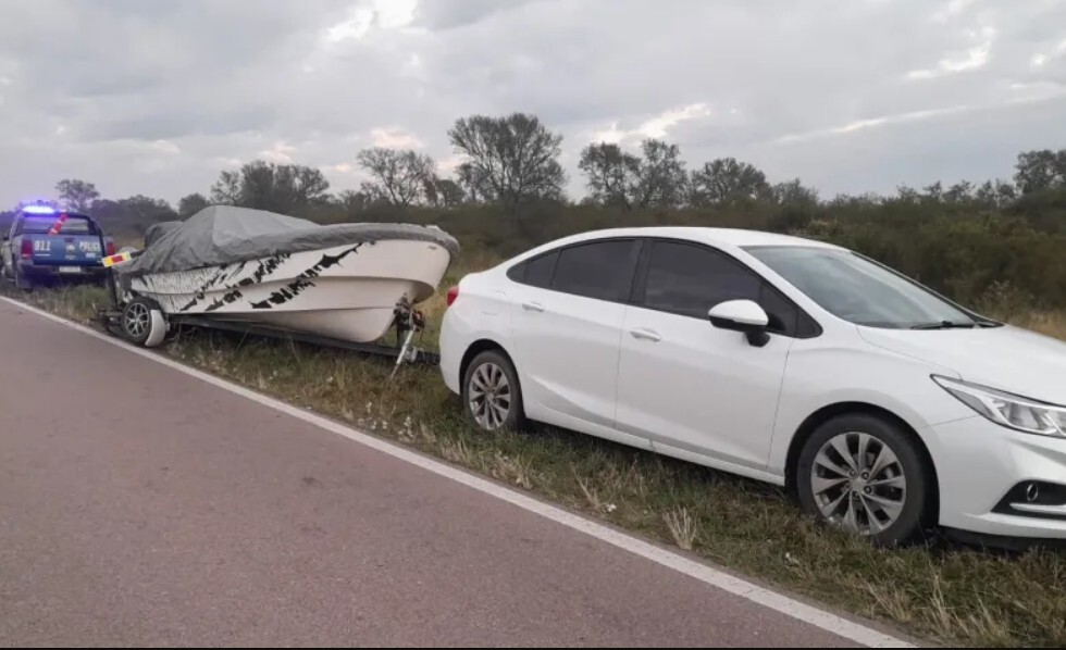 Despistó cuando circulaba por la Ruta 98 ¿Cuál fue el motivo?