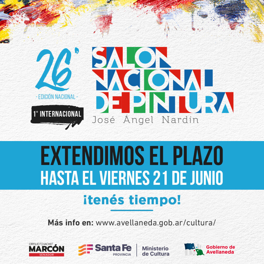 Salón Nacional e Internacional de Pintura “José Ángel Nardín”: Se extendió el plazo hasta el 21 de junio