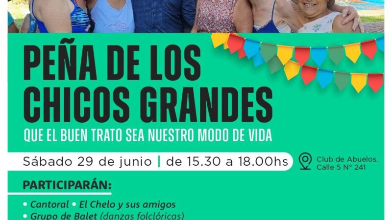 Avellaneda: pasan la peñas de los chicos grandes al Club de Abuelos