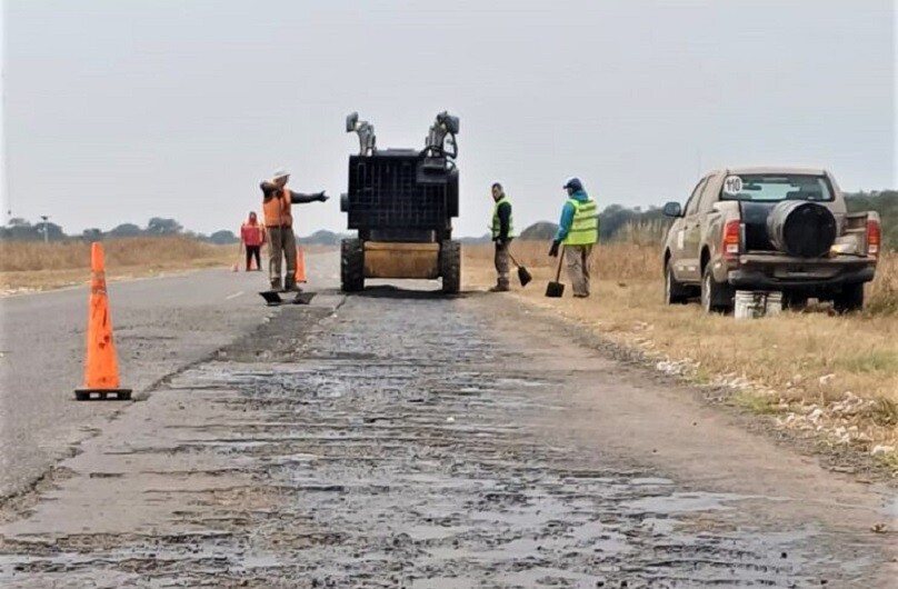 Norte de Santa Fe: Vialidad trabaja en las rutas 11 y 98