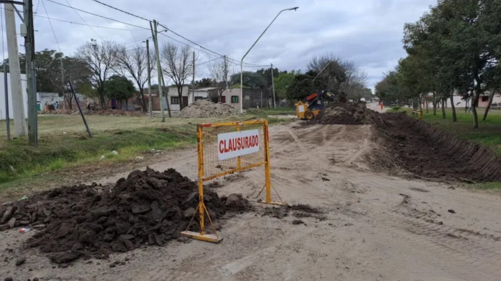 Reconquista: Precaución al transitar por calle 45 y Lucas Funes